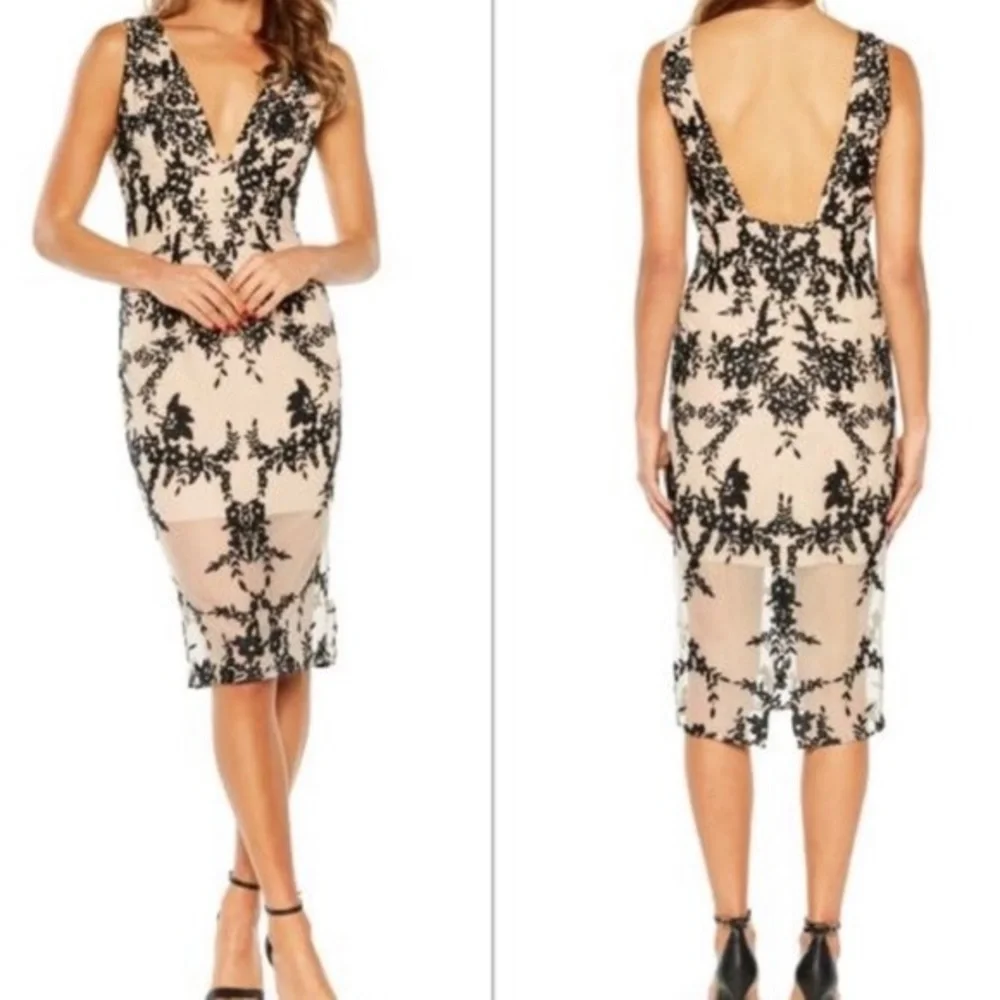Bardot Lace Sheath Dress - Picture 3 of 5
